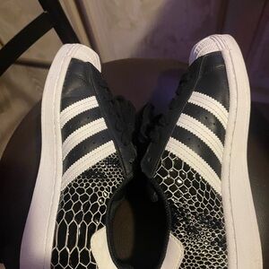 Adidas Black Athletic Shoes very collectible StockX $350.  Size 7 new no box